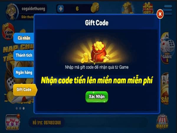 Mã code tiến lên miền Nam là gì?