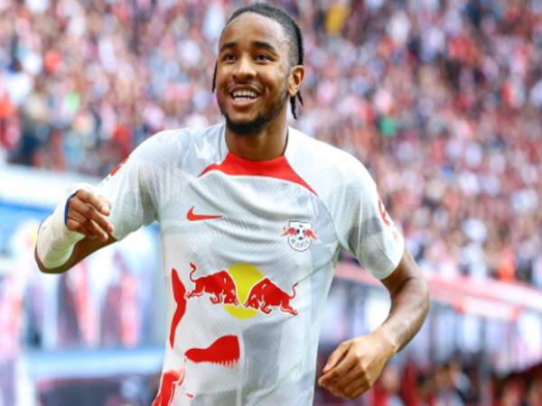 Christopher Nkunku trong màu áo CLB RB Leipzig