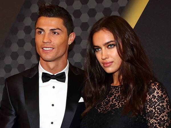 Ronaldo và bạn gái người Nga Irina Shayk