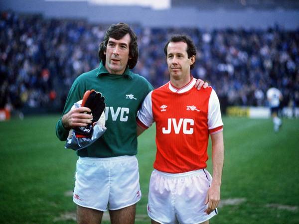 Pat Jennings thủ môn Arsenal gắn bó lâu dài