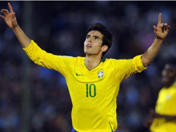 Kaka mặc áo số mấy ở đội tuyển Brazil